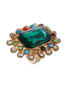 Elegant Colorful Crystal Open Ring Party Gathering Women's Jewelry