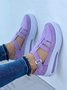 Hollow out Braided Hook and Loop Sports Sandals