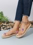 Butterfly Toe-ring Waterproof Beach Slippers
