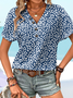 Vacation Buttoned Floral Shirt