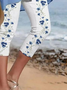 Regular Fit Casual Floral Leggings