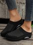 Shock-absorbing High-elastic and Breathable Fly-knit air Cushion Sports Clogs