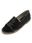Pearl Beaded Panel Elegant Espadrilles