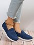 Breathable Slip On Flyknit Sneakers