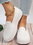 Breathable Slip On Flyknit Sneakers