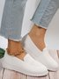 Breathable Slip On Flyknit Sneakers