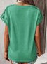 Casual Dragonfly Loose Jersey Shirt