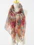 Bohemia Ombre Floral Pattern Scarves Shawls Casual Women's Accessories