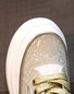 Lace  Beaded Rhinestone Slip On Casual Shoes