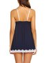 Lace Loose V Neck Nightdress