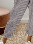 Plus Size Loose Striped Casual Pants