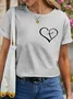 Women's Cotton Jesus Has My Back Loose T-Shirt