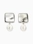 Urban Metal Natural Stone Geometric Earrings Party Women's Jewelry