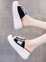 Fringe Casual Thick Sole Sports Sandals