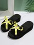 Pearl Rhinestone Ribbon Ribbon High Elasticity Holiday Wedge Sandals