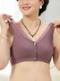 Breathable Casual Lace Front Button Tank Top Underwear