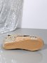 Glitter Glitter Platform Wedge Peep Toe Sandals