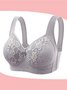 Breathable Comfort Rhinestone Wireless Bra