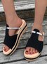 Casual Thick-soled Wedge Sandals