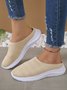 Hollow Breathable and Light Flying Woven Sports Clogs