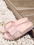 Casual Buckle Waterproof EVA Beach Slides
