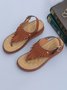 Women's Summer Vacation Floral Tassel Vintage Flip Flop Sandals