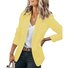 Casual Plain Blazer
