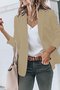 Casual Plain Blazer