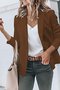 Casual Plain Blazer