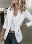 Casual Plain Blazer