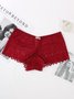 Breathable Comfortable Lightweight High Elastic Lace High Waist Panties