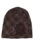 Floral Mesh Lace Elegant Warm Hat