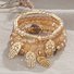 Boho Wings Tassel Layered Bracelet