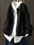 Casual Wool/Knitting Regular Fit Winter Crew Neck H-Line Long Sleeve Sweater