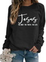 Regular Fit Casual Sweatshirt
