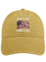 Men's /Women's Funny This Is My Pride Flag Graphic Printing  Denim Hat