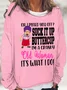 Women's Cranky Old Woman Suck it up Buttercup Its what i Do Casual Cotton-Blend Crew Neck Regular Fit Sweatshirt