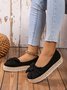 Bow Vacation Platform Espadrille Shoes