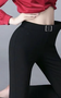 Basic Plain Pockets Legging Casual High Elasticity Tight Pants
