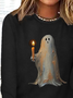 Halloween Crew Neck Jersey Casual T-Shirt