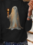 Halloween Crew Neck Jersey Casual T-Shirt
