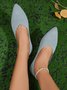 Women's Minimalist High-Elastic Mesh Fabric Casual Shallow Shoes