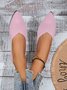 Women's Minimalist High-Elastic Mesh Fabric Casual Shallow Shoes