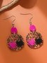 Halloween Spider Web Butterfly Dangle Earrings