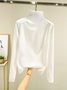Warmth Casual Half Turtleneck T-Shirt