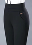 Tight Random Print Sports Legging Casual Slim fit Pants With Pockets