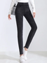 Plain Casual Tight Denim Jeans