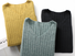 Casual Plain Long Sleeve V Neck Sweater