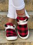 Plaid All Season Casual Shoes