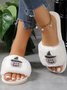Halloween Faux Fur Autumn Fluffy Slippers